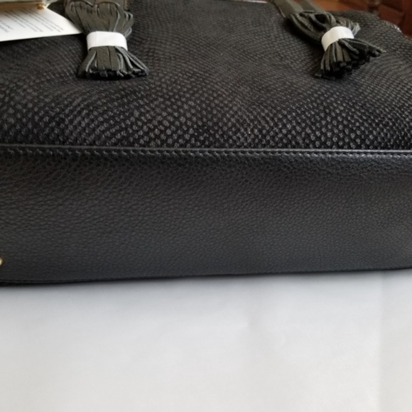 Aimee Kestenberg Genuine Leather Satchel Bag NEW - Picture 8 of 8